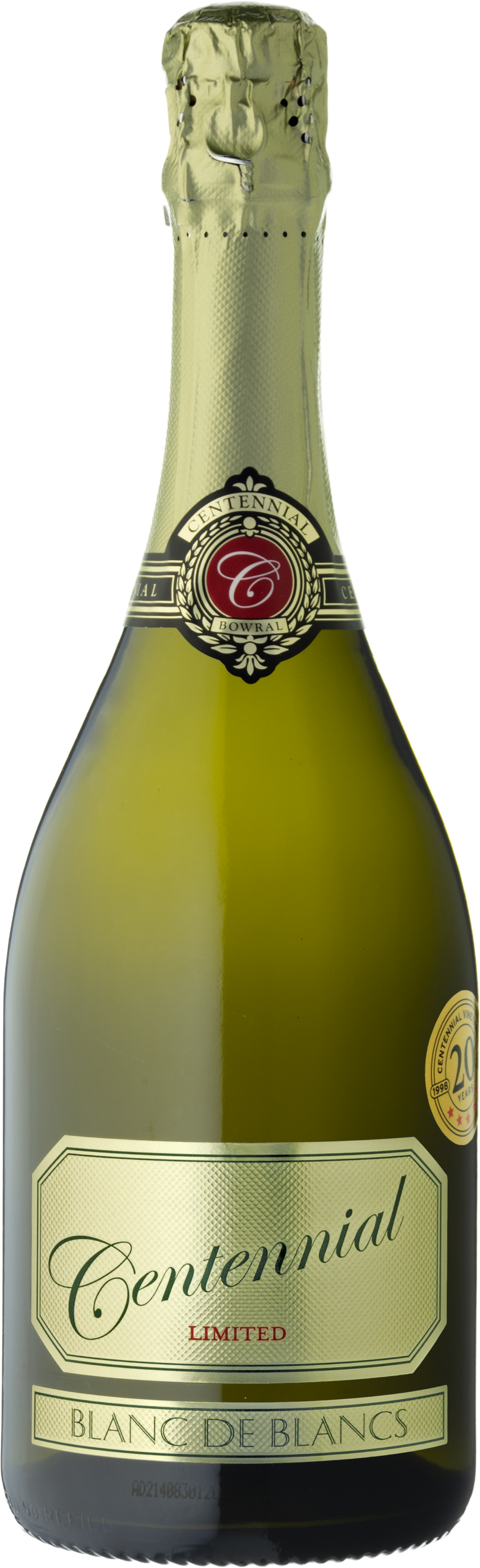 Centennial Vineyards Limited Blanc de Blancs Non Vintage